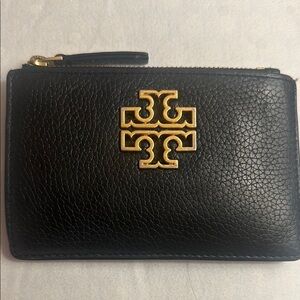 Tory Burch Black Leather Wallet